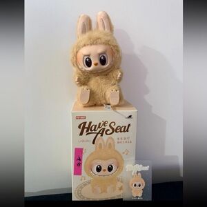 POPMART the Monsters Have a Seat Vinyl Plush Baba #2